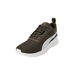 Puma Mens Flexrate Deep Olive-Pristine-Black Sneaker - 6UK (39275402)