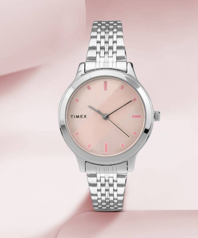 Pink Dial Analog Watch  - For Women TWTL10103