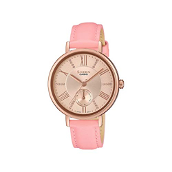 Casio Analog Rose Gold Dial Women's Watch - SHE-3066PGL-4AUDF (SX239)