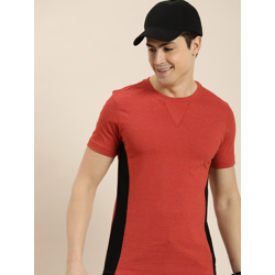 HERE&NOW Men Striped T-shirt