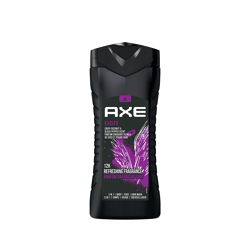 AXE Men Excite 3 In 1 Crisp Coconut & Black Pepper Scent Body, Face & Hair Wash - 400 ml