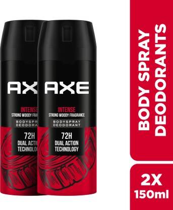 AXE Intense Body Spray  -  For Men(150 ml, Pack of 2)