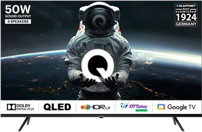Blaupunkt Quantum Dot 108 cm (43 inch) QLED Ultra HD (4K) Smart Google TV Dolby Vision & 50W Sound Output(43QD7050)