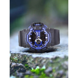 Skmei Men Black Dial & Black Straps Analogue and Digital Chronograph Watch 1117-BL
