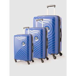 Wildcraft Set of 3 Onyx Lite Trolley Suitcases - Cabin Medium & Large