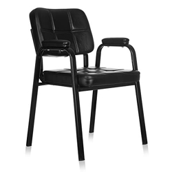 MBTC Beetle Office Executive Visitor Chair in Black