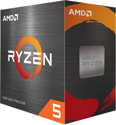 AMD Ryzen 5 5500 3.6 GHz Upto 4.2 GHz AM4 Socket 6 Cores 12 Threads Desktop Processor(Multicolor)