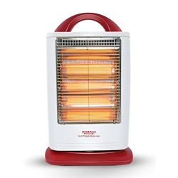 White Halogen 1200W Table Top Room Heater