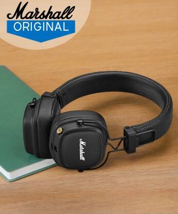 Marshall Major IV Bluetooth(Black, On the Ear)