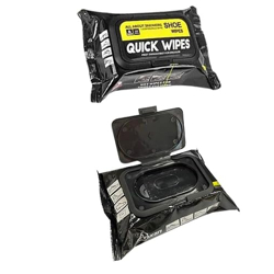 Shoes cleaning wipes pack of 1/80 count for remove dust n stains