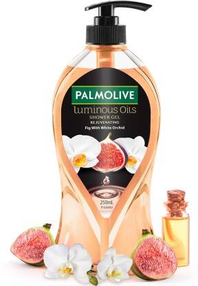 PALMOLIVE White Orchid & Fig Oil Luminous Oils Rejuvenating, Nourishing Body Wash(750 ml)