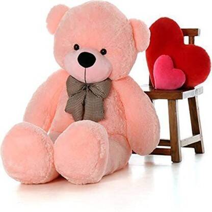 MakeUWish 6 Feet PINK Teddy for valentine Gift / Anniversary Gift / Birthday Gift -  - 182 cm(Pink)