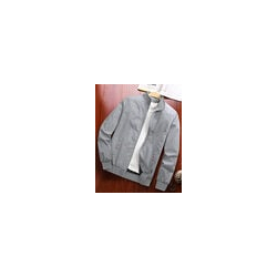 Zip-Front Jacket with Insert Pocket