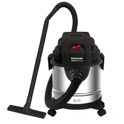 Taurus Wet and Dry Vacuum Cleaner for Home,12 LTR Capacity,1200 W,17 kPa Suction,Blower Function,HEPA Filter,Wet Vacuum Cleaner for Sofa, House Cleaning,Stainless Steel Body-Ateca Active 12