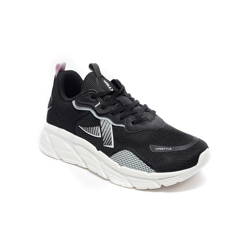 XTEP Black,Bubbly Green Running Shoes for Women Euro- 38
