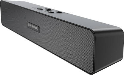 Nu Republic 20 Upto 12 hrs Playtime with 52 mm Dynamic Drivers & X-BassTechnology 20 W Bluetooth Speaker(Black, 2.0 Channel)