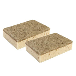 YORK Non-Abrasive Cleaning Scouring Sponge For Kitchen Eco 2 Pcs (030200)