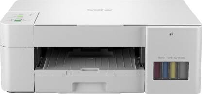 brother DCP-T226 Multi-function Color Ink Tank Printer (Borderless Printing) ideal for Home Usage for Print, Scan & Copy(4 Ink Bottles Included)