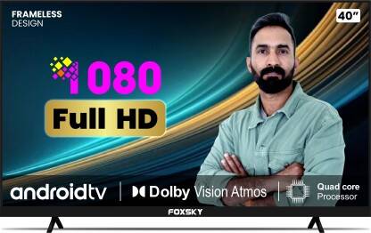 Foxsky 102 cm (40 inch) Full HD LED Smart Android TV(40FSFHS)