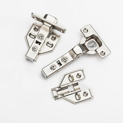 European Style Stainless Steel Soft Close Concealed Cabinet Hinges (8 Crank- Half Overlay)