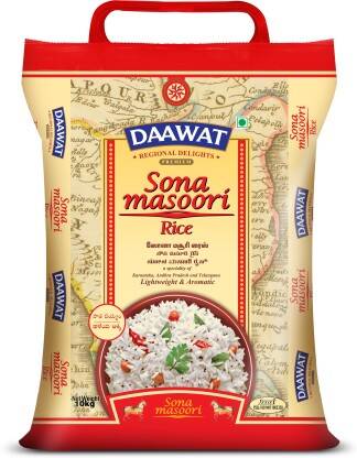 Daawat Premium Sona Masoori Rice(10 kg)