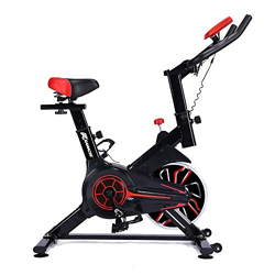 KAMACHI SB-05 Spin Bike with 6 Kg Fly Wheel Belt Drive Indoor Cycling for Home Cardio Gym Spinner Exercise Bike(Black)