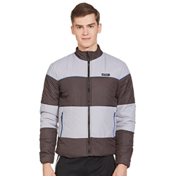 The Indian Garage Co Men's Slim Fit Jacket (0521-JKT-16-03_Charcoal Grey M)