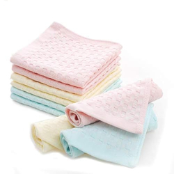 Fashiol Women's Handkerchief Cotton Face Towels (Multicolor, 10.5 x 10.5 Inch) - 6 Pieces