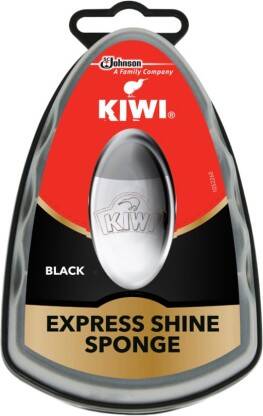 KIWI Express Shine Sponge Leather Shoe Liquid Polish(Black)