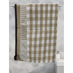 Athom Living Eco Saviour Premium Cotton Light Weight Quick-Dry High Absorbent Cotton Bath Towel Multicolor- Pack of 3