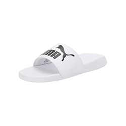Puma Unisex-Adult Popcat 20 RES White-Black Slipper - 9UK (39126202)