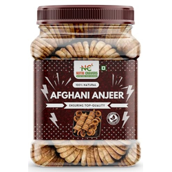 Nutri Cravers Premium Anjeer Dry Fruit 100g, Figs Dry Fruits, Afghani Anjeer, Rich Source of Vitamins Dietary Fiber, Dry Figs (100gm)