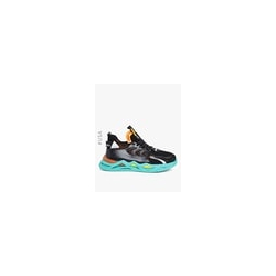 Men Panelled Lace-Up Sneakers