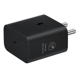 Samsung Original 25W Type-C Travel Adaptor Without Cable, Black