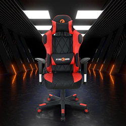 Nilkamal Fyrebird Ergonomic Gaming Chair with Lumbar Pillow, 3D Adjustable Armrest, Adjustable Neck, Gas Lift Mechanism, & 100mm Tilt (Marvel)