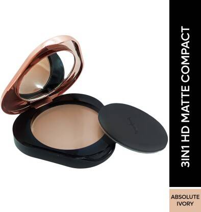 FACES CANADA 3 in 1 HD Matte | Foundation + Hydration + Compact(Absolute Ivory 01, 8 g)