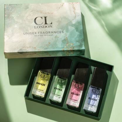 CARLTON LONDON Gift Set of 4 - 15ml each Eau de Parfum  -  60 ml(For Men & Women)