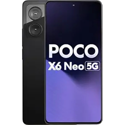 POCO X6 Neo 5G (Astral Black, 8GB RAM, 128GB Storage) | Dimensity 6080 Processor | 5000 mAh Battery + 33W Fast Charging | 108MP + 2MP Rear Camera & 16MP Front Camera