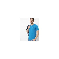Regular Fit Brand Print V-neck T-Shirt