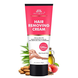INTIMIFY Hair Removal Cream For Men, Removes Unwanted Hair in Just 5 Minutes For Women
