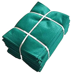 BENAVJI Green Shade Net, 50% UV Sun Protection, for Terrace, Garden, Green House, Balcony, & Gardening Multipurpose Agro Netting Size 6.5FT X 5FT