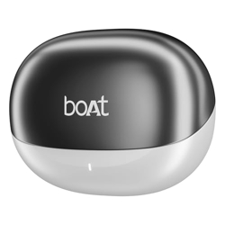 boAt Airdopes 301 TWS Earbuds w/ 75 hrs Playtime, Quad Mics with ENx, ASAP Charge, IWP Tech, Beast Mode with 50ms Low Latency, 10mm Drivers, Bluetooth v5.3 & IPX5 Resistance(Arctic Whisper)