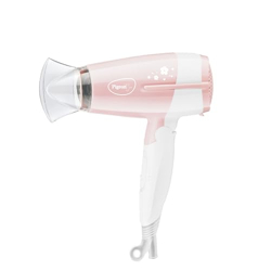 Pigeon Hair Dryer| 1200 Watts| 3 Speed & Temperature With Cool Shot (Hot/Cool/Warm)| Foldable Handle| For Women and Men| 2 Years Warranty| Pink