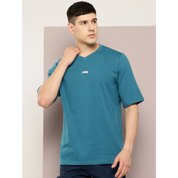 V-Neck Pure Cotton T-shirt