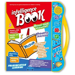 FunBlast Interactive Children Book -Musical English Educational Phonetic Learning Book for 3 + Year Kids, Boys, Toddlers (Multicolor) (Intelligence Book)