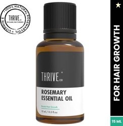 THRIVECO ROSEMARY ESSENTIAL OIL FOR HAIR GROWTH | WITH 100% PURE ROSEM