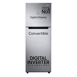 Samsung 236 L, 3 Star, Convertible, Digital Inverter with Display Fros