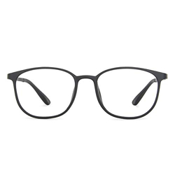 LENSKART BLU | Zero Power Blue Cut Computer Glasses | Anti Glare, Lightweight & Blocks Harmful Rays | UV Protection Specs | Men & Women | Medium | LB E13528