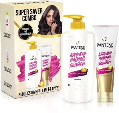 PANTENE Hair Fall Control Shampoo Plus Conditioner(2 Items in the set)
