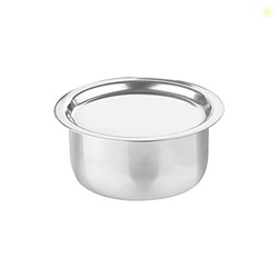 Milton Pro Cook TriPly Stainless Steel 16 cm Tope with SS Lid, 1.59 Li